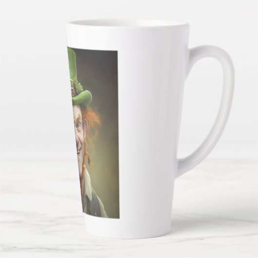 Joyeux Leprechaun Latte Mug (Droite)