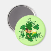 Joyeux Leprechaun Magnet (Recto/Verso)