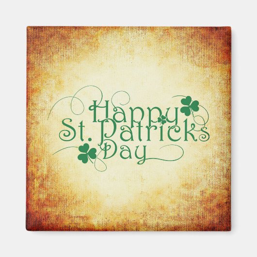 Joyeux Magnet de la Saint-Patrick (Devant)