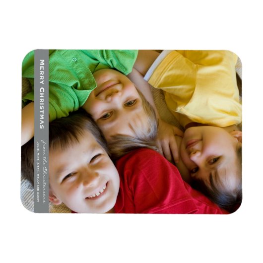 Joyeux Magnet photo de Noël (Horizontal)