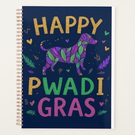 Joyeux Mardi gras à pattes (Devant)