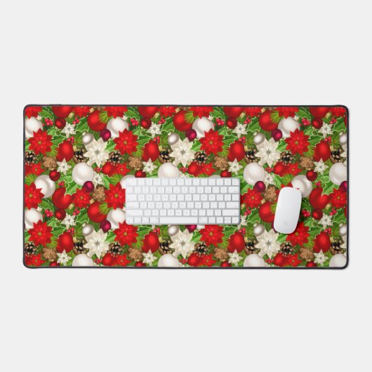 Joyeux Mat de bureau de vacances (Clavier et souris)