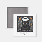 Joyeux Meowloween ! Magnet (Recto/Verso)