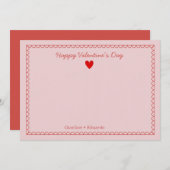 Joyeux Merci de la Saint Valentin (Devant / Derrière)