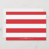 Joyeux message Carte photo de vacances - Blanc (Dos)