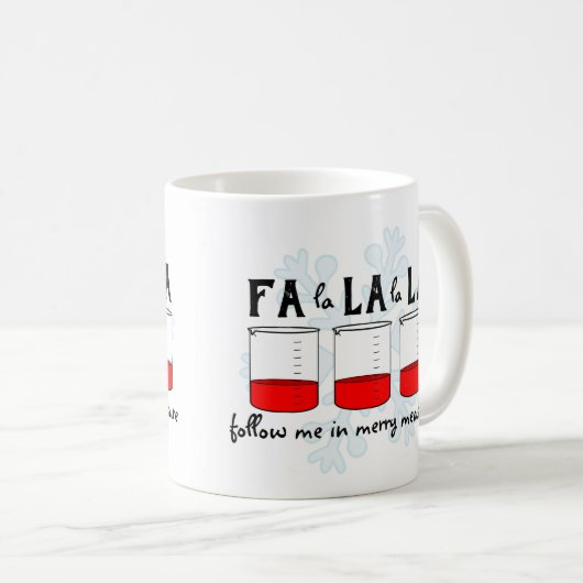 Joyeux mesure Beaker Science enseignant Carol Mug (Devant droit)