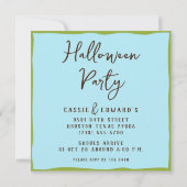 Joyeux Modèle Éffrayant du parti Halloween (Dos)