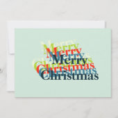 Joyeux Modèle photo de Noël stylisé (Devant)