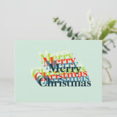 Joyeux Modèle photo de Noël stylisé (Debout devant)