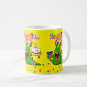 Joyeux Monster de Mug Anniversaire (Devant droit)