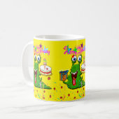 Joyeux Monster de Mug Anniversaire (Devant gauche)