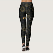 Joyeux Motif du Nouvel An - Leggings (Dos)