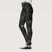 Joyeux Motif du Nouvel An - Leggings (Gauche)