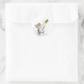 Joyeux Mouse Moe avec Stickers Olive (Sac)