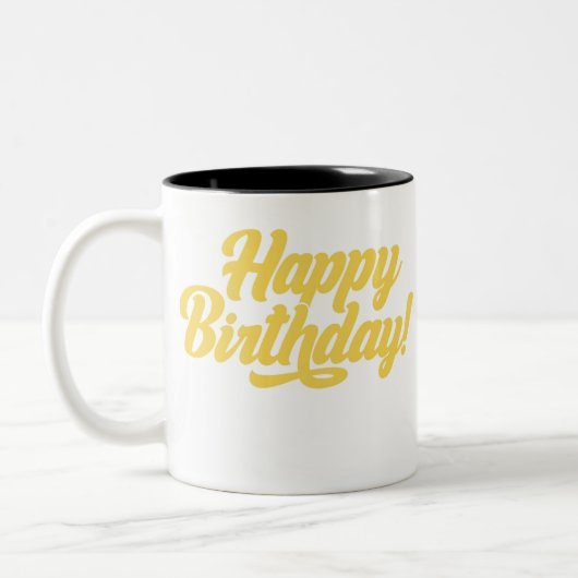 Joyeux MUG d'anniversaire (Gauche)