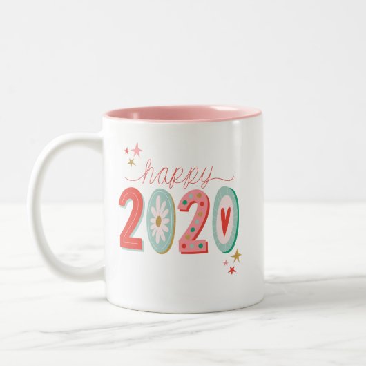 Joyeux Mug du Nouvel An 2020 (Gauche)