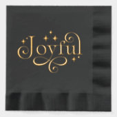 Joyeux nappe à huile noire (Recto)