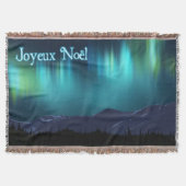 Joyeux Noё l - Aurora Borealis Deken (Voorkant)
