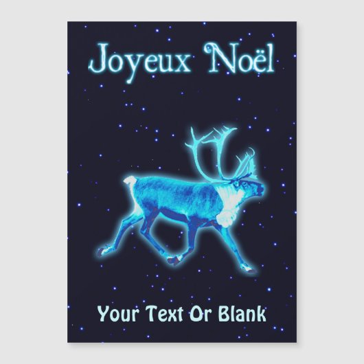 Joyeux Noё l - Blue Cariou (rendier) (Voorkant)