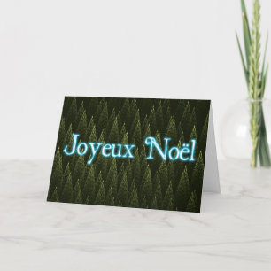 Joyeux Noё l - Conifers Feestdagen Kaart