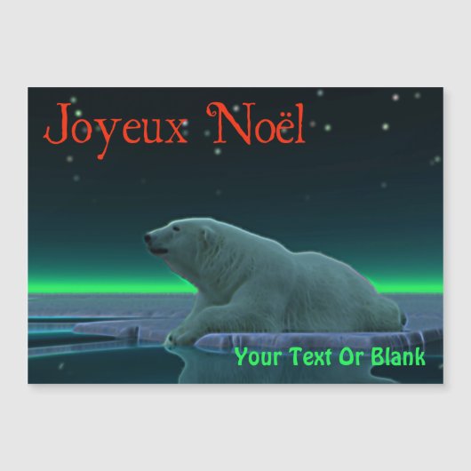 Joyeux Noё l - Ice Edge Polar Beer (Voorkant)