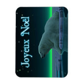 Joyeux Noё l - Ice Edge Polar Beer Magneet (Verticaal)