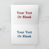 joyeux noё l - jagers in de mist feestdagen kaart (Binnen)