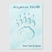 Joyeux Noё l - Polar Beer Paw Print (Voorkant)