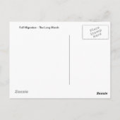 Joyeux Noё l - Polar Beer Paw Print Briefkaart (Achterkant)