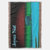 Joyeux Noё l - Polar Lights Polar Beer Deken (Voorkant Verticaal)