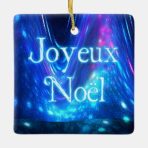 Joyeux Noё l - Qaanaaq - Northern Lights Keramisch Ornament