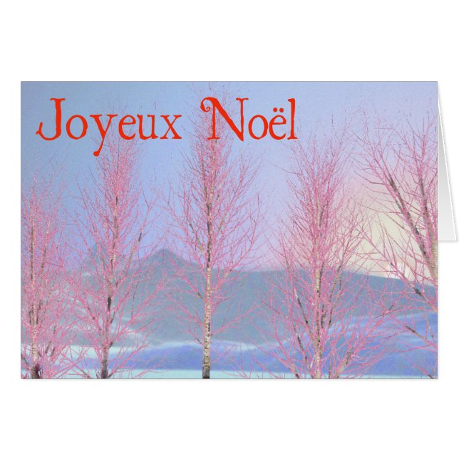 Joyeux Noё l - Raspberry Creme Birch (Voorkant Horizontaal)