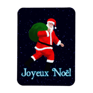Joyeux Noё l - Santa Claus Magneet