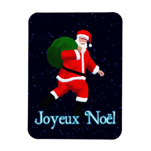 Joyeux Noё l - Santa Claus Magneet (Verticaal)