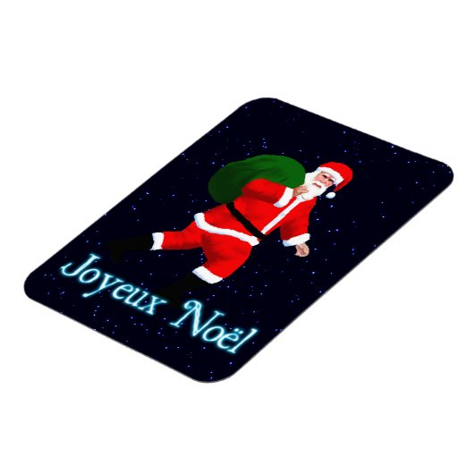 Joyeux Noё l - Santa Claus Magneet (Linkerzijde)