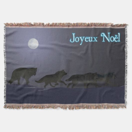 Joyeux Noё l - Wolfpack Deken (Voorkant)