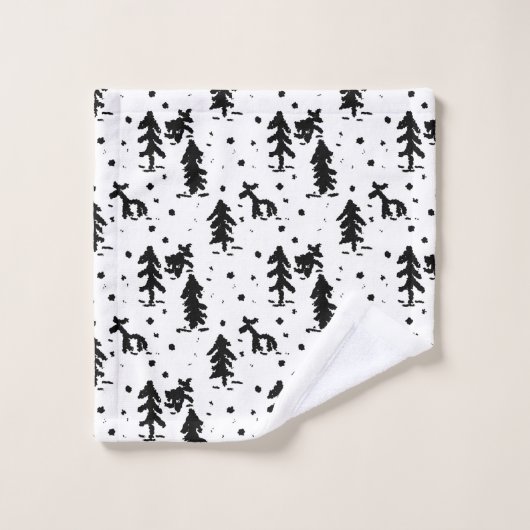 Joyeux Noël ! (Gant de toilette)