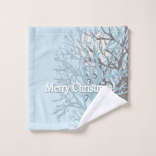 Joyeux Noël ! (Gant de toilette)