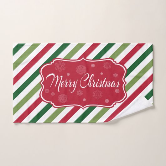 Joyeux Noël (Serviette à main)
