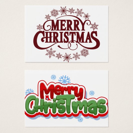 Joyeux Noël (Devant & derrière)