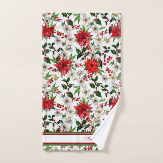 Joyeux Noël (Serviette à main)