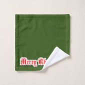 Joyeux Noël (Gant de toilette)