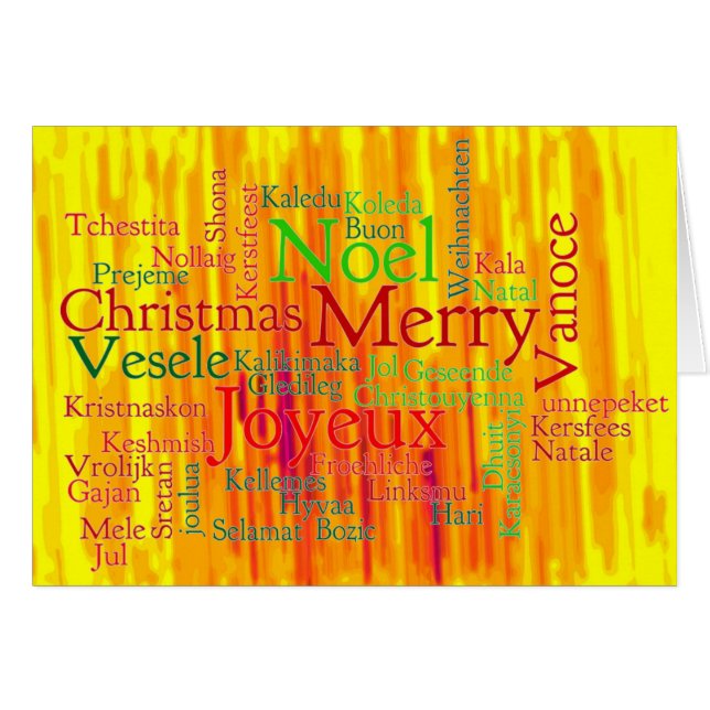 Joyeux Noël (Devant horizontal)