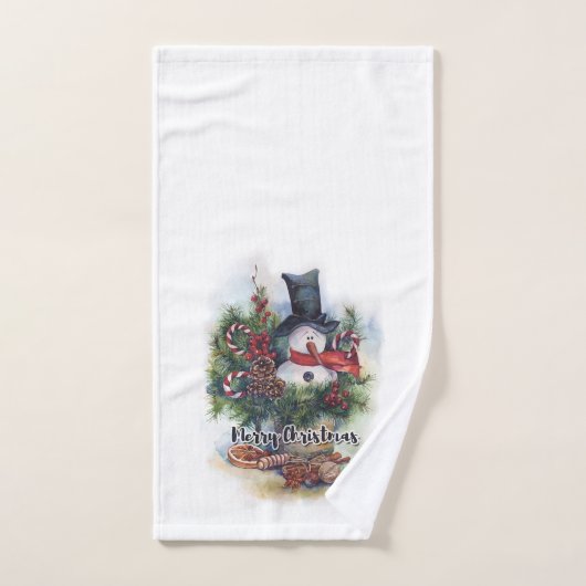 Joyeux Noël (Serviette à main)