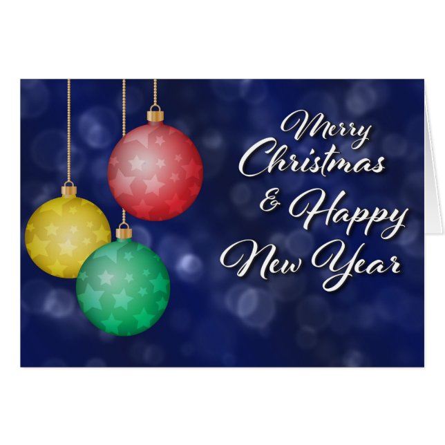 Joyeux Noël (Devant horizontal)