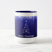 Joyeux Noël 15 oz Mug à deux tons (Centre)
