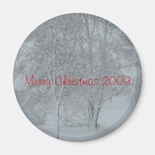 Joyeux Noël 2009 Magnet (Devant)