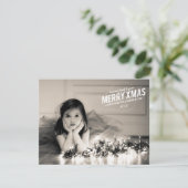 Joyeux Noël 2013 Carte photo plat (Debout devant)