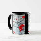 Joyeux Noël 2014 Bonne année 2015 mug (Devant gauche)