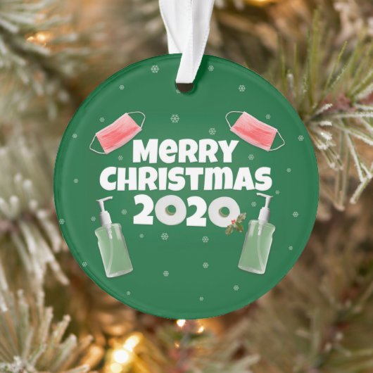 Joyeux Noël 2020 Masques Visages Sanitizer TP (Arbre)